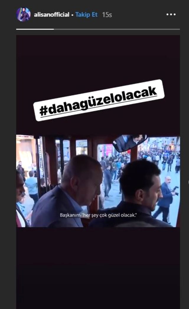 Alişan'dan Erdoğan paylaşımı - Resim : 1