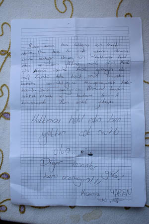 14 yaşındaki kız mektup bırakıp kaçtı - Resim : 1