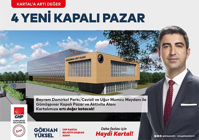 CHP'nin Kartal adayı Gökhan Yüksel'den Kartal'a 39 proje - Resim : 2