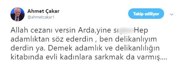 Ahmet Çakar hem Arda'ya hem Berkay'a çattı ! - Resim : 1