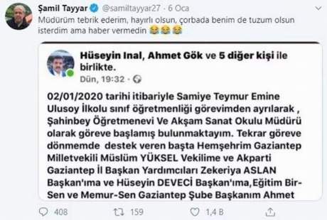 Sosyal medya paylaşımı görevden aldırdı - Resim : 1