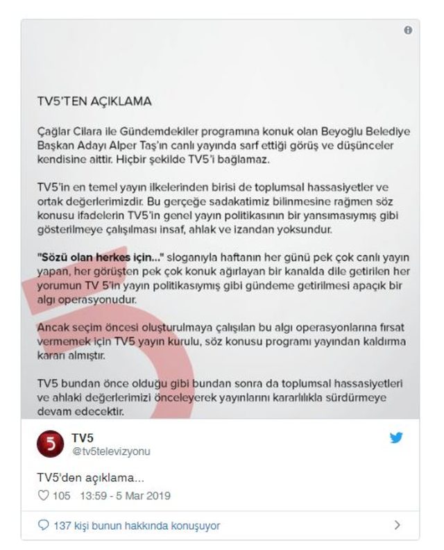 Çağlar Cilara TV5'ten ayrıldı - Resim : 2