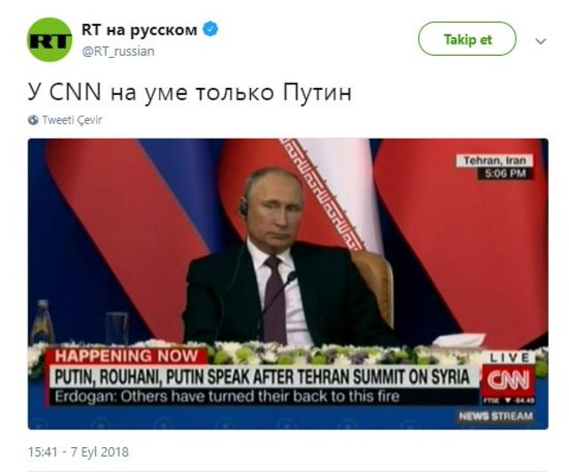 Ruslar CNN'in Erdoğan hatasıyla dalga geçti - Resim : 1