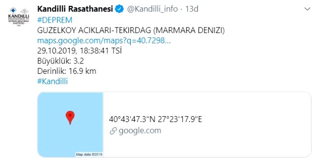 Marmara ve Ege'de korkutan depremler ! - Resim : 1