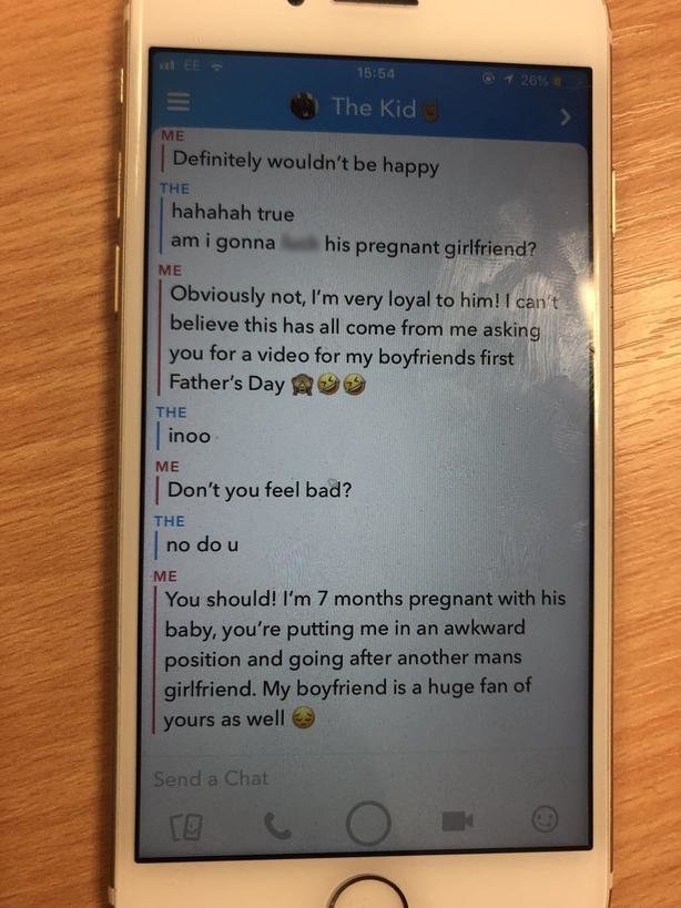 Yıldız futbolcudan hamile kadına skandal mesaj ! - Resim : 2