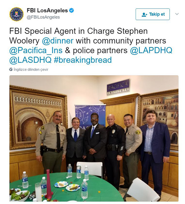 FBI Fethullahçılarla iftar yemeğinde buluştu - Resim : 1
