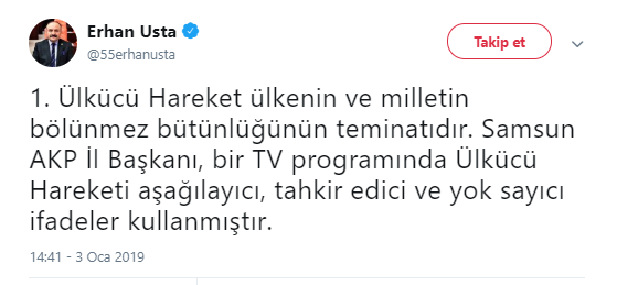 MHP'li Usta ateş püskürdü: ''Densiz'' - Resim : 1