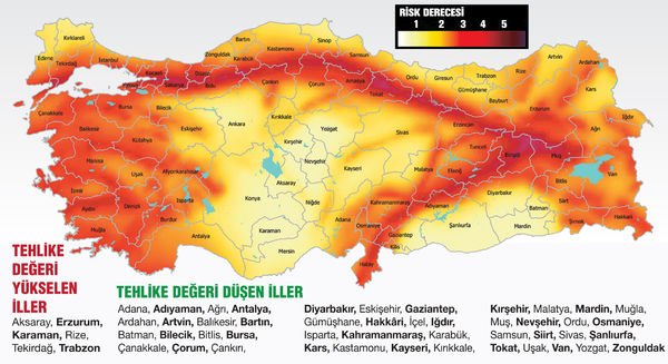 Türkiye'nin deprem haritası değişti; işte yeni harita - Resim : 2