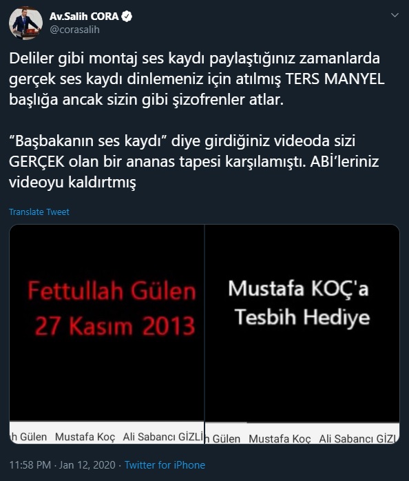 Ali Koç'u hedef alan AK Partili vekilin FETÖ tweetleri çıktı - Resim : 3