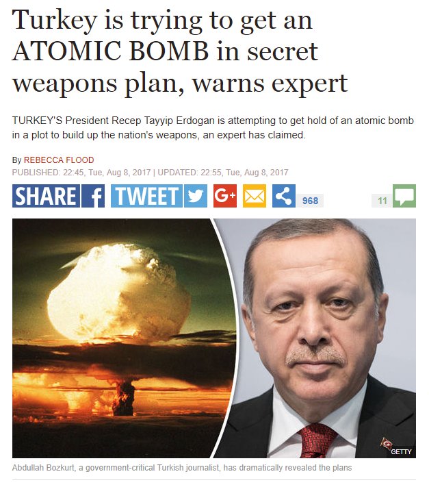 İngiliz gazeteden çılgın ''Türkiye'' iddiası - Resim : 1