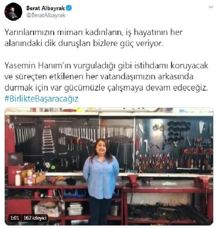 Bakan Albayrak'tan ''#BirlikteBaşaracağız'' paylaşımı - Resim : 1