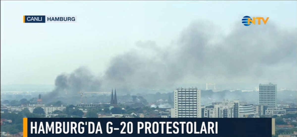 G-20 zirvesi öncesi Hamburg karıştı - Resim : 2