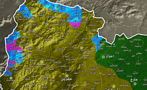 Afrin'de PYD/ PKK'ya büyük darbe: 6 köy temizlendi - Resim : 1