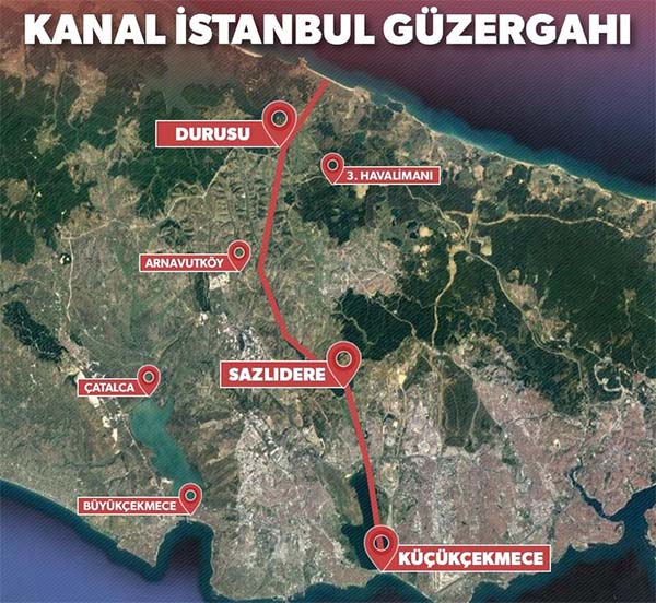 İstanbul'un 19 ilçesi adalı oluyor ! 6 köprü kurulacak - Resim : 1