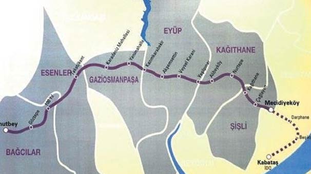 İstanbulluya metro müjdesi ! 8 ilçeyi birbirine bağlayacak - Resim : 1