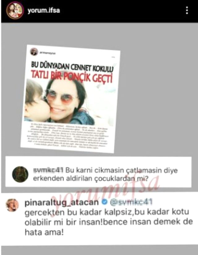 Pınar Altuğ, Ebru Şallı'ya yapılan yorumu görünce çılgına döndü - Resim : 1