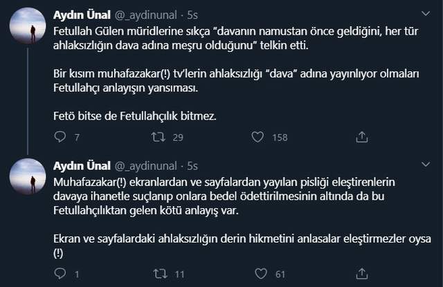 Erdoğan'ın eski sağ kolu: ''FETÖ bitse de Fehullahçılık bitmez'' - Resim : 1