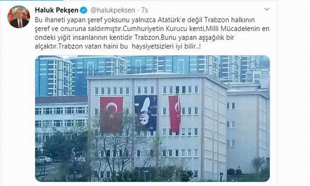 Okulda skandal! Atatürk posterini okula ters astılar! - Resim : 1