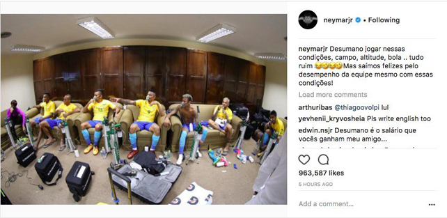 Brezilya soyunma odasında şok görüntü - Resim : 1