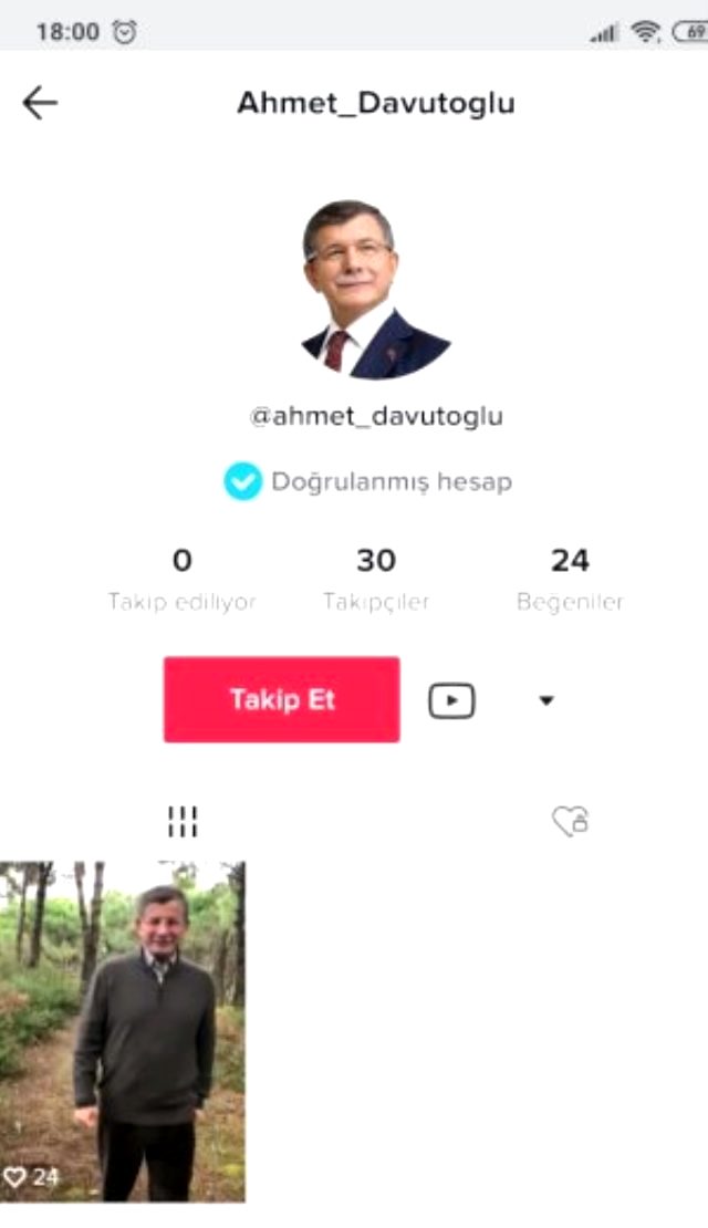 Ahmet Davutoğlu'ndan TikTok sürprizi - Resim : 1
