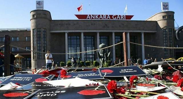 Ankara'daki 10 Ekim anmasında çok sayıda gözaltı - Resim : 1