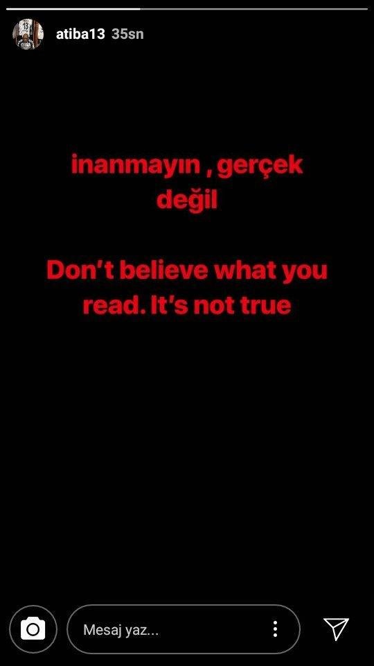 Atiba'dan Galatasaray açıklaması - Resim : 1