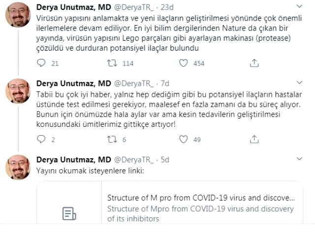 ABD'deki Türk profesör: Koronavirüsü durduran ilaçlar bulundu - Resim : 1