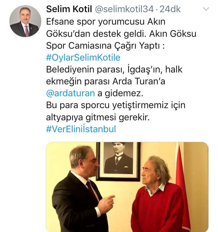 İBB Başkan Adayı Kotil: Halk Ekmek’in parası Arda Turan’a gidemez - Resim : 1