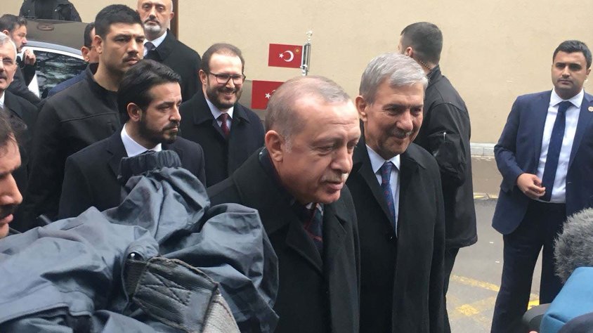 Erdoğan'dan Kadir Mısıroğlu'na ziyaret - Resim : 1
