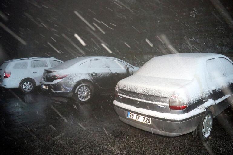 Meteoroloji uyarmıştı ! İstanbul'un yanı başında kar yağışı - Resim : 1