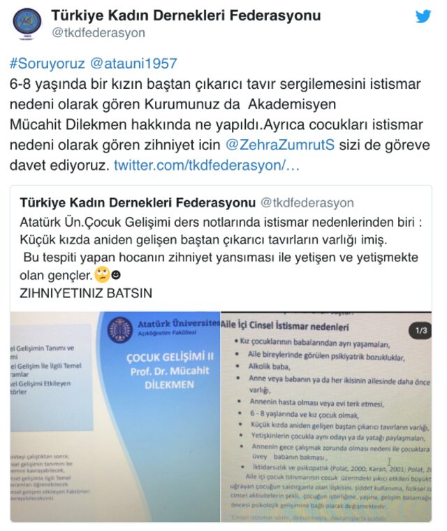Atatürk Üniversitesi'nde skandal ''aile içi cinsel istismar'' notları! - Resim : 1