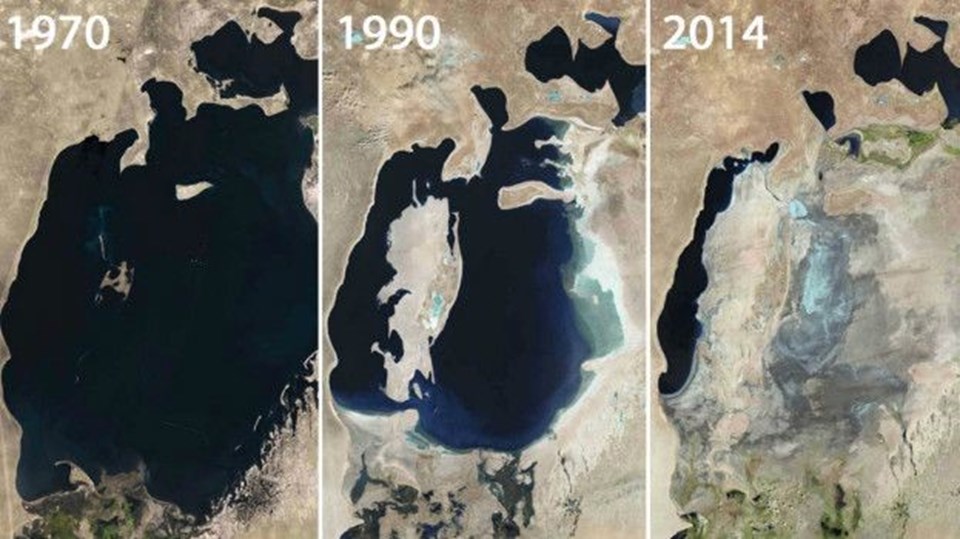 Kuruyan Aral Gölü'yle ilgili vahim iddia - Resim : 1