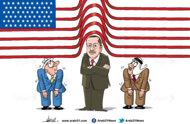 ABD krizi sonrası dikkat çeken Erdoğan karikatürü - Resim : 1