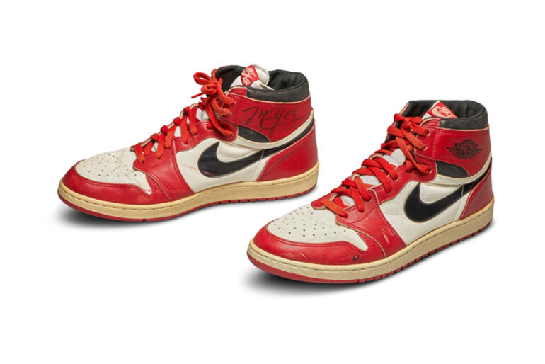 Michael Jordan'ın ayakkabıları rekor fiyata satıldı - Resim : 1