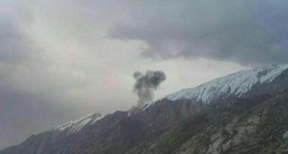 Türk özel jeti İran'da düştü: 11 ölü - Resim : 1