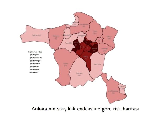 İstanbul ve Ankara'da koronavirüsten etkilenebilenecek en riskli ilçeler - Resim : 2