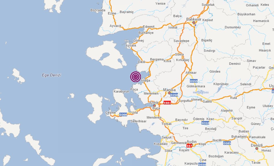 İzmir'de 4 büyüklüğünde bir deprem daha! - Resim : 1