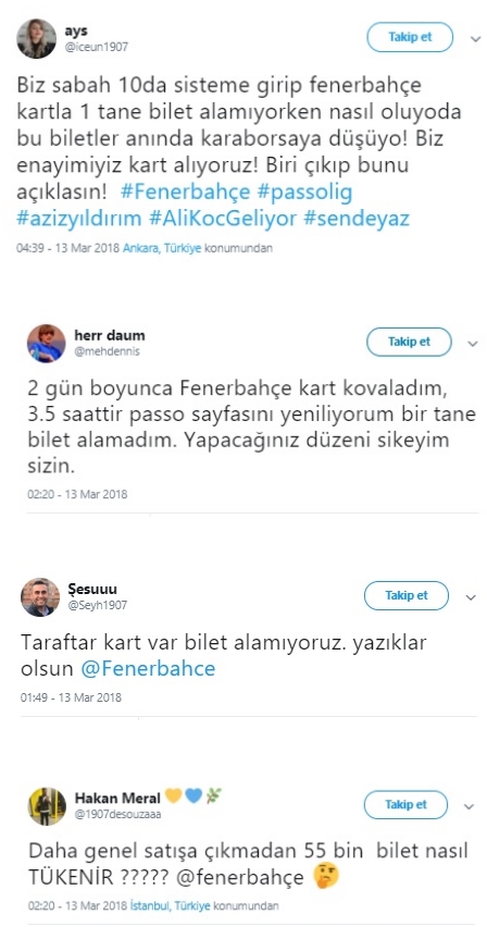 Fenerbahçeli taraftarlardan bilet isyanı ! - Resim : 8