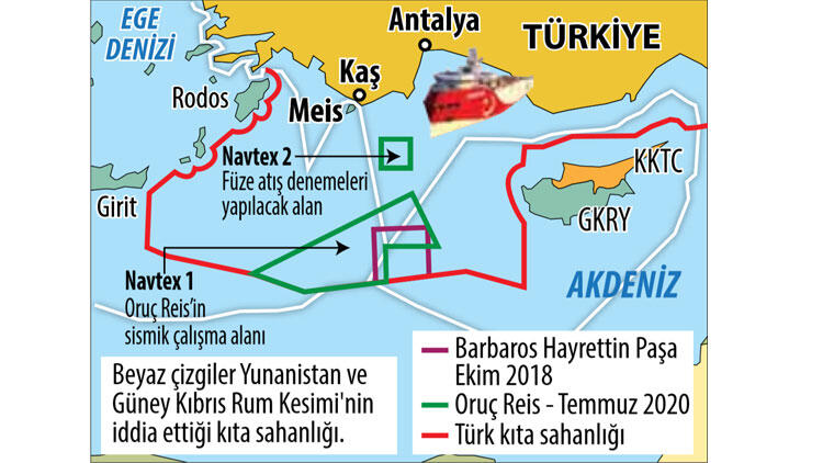 Türkiye'den peş peşe NAVTEX hamlesi! - Resim : 1