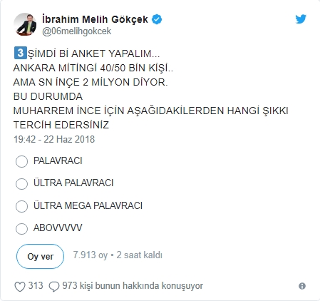 Gökçek'ten İnce'nin Ankara mitingi hakkında bomba iddia - Resim : 3