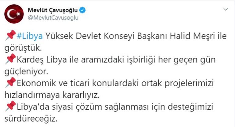 Bakan Çavuşoğlu'dan önemli görüşme - Resim : 1
