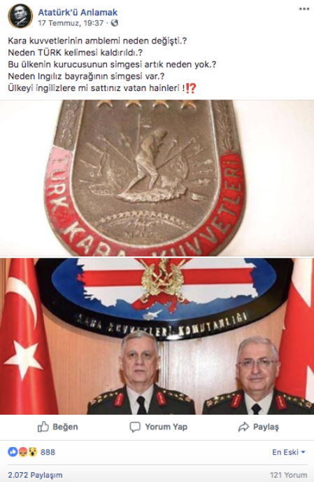 Kara Kuvvetleri Türk ismini kaldırdı mı ? - Resim : 1