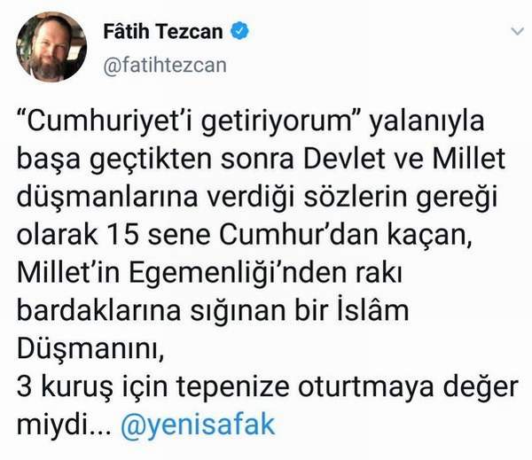 Sosyal medyada ''Fatih Tezcan tutuklansın'' kampanyası! - Resim : 2