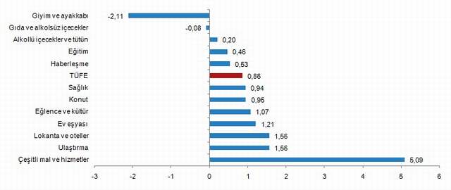 Ağustos ayı enflasyon rakamları açıklandı - Resim : 6