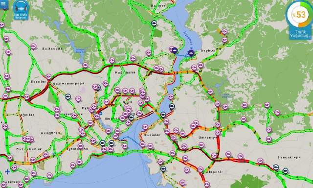 Bayram tatilinde İstanbul'da kalanlar pişman oldu! Trafik felç... - Resim : 1