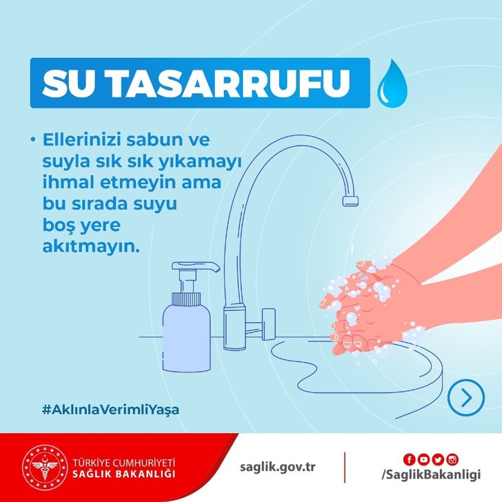 Sağlık Bakanlığı'ndan su tasarrufu uyarısı - Resim : 1