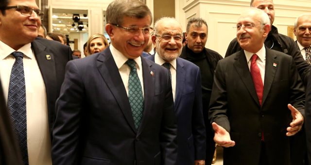 Davutoğlu ile Kılıçdaroğlu aynı toplantıda - Resim : 2
