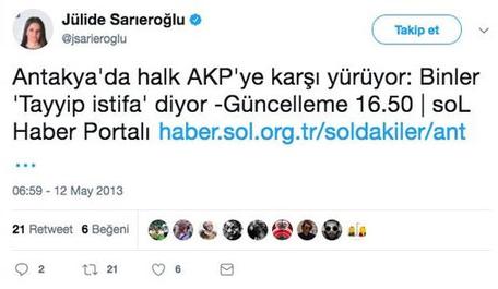 Jülide Sarıeroğlu’nun tweeti olay oldu, açıklama yaptı - Resim : 1