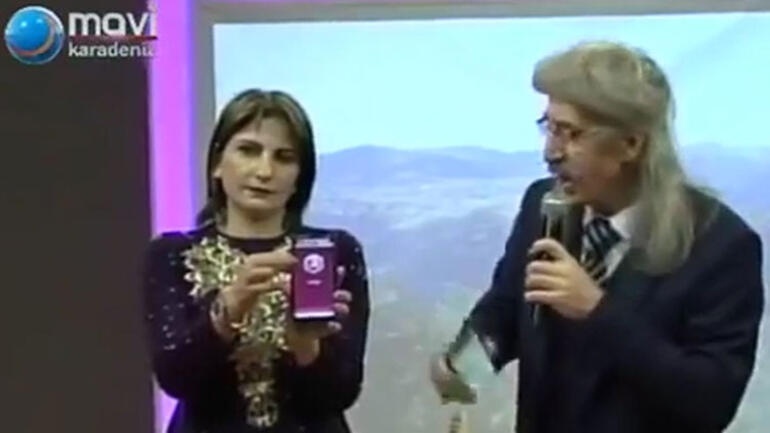 Canlı yayında ilginç anlar! Butona bastı, polis stüdyoya geldi - Resim : 1