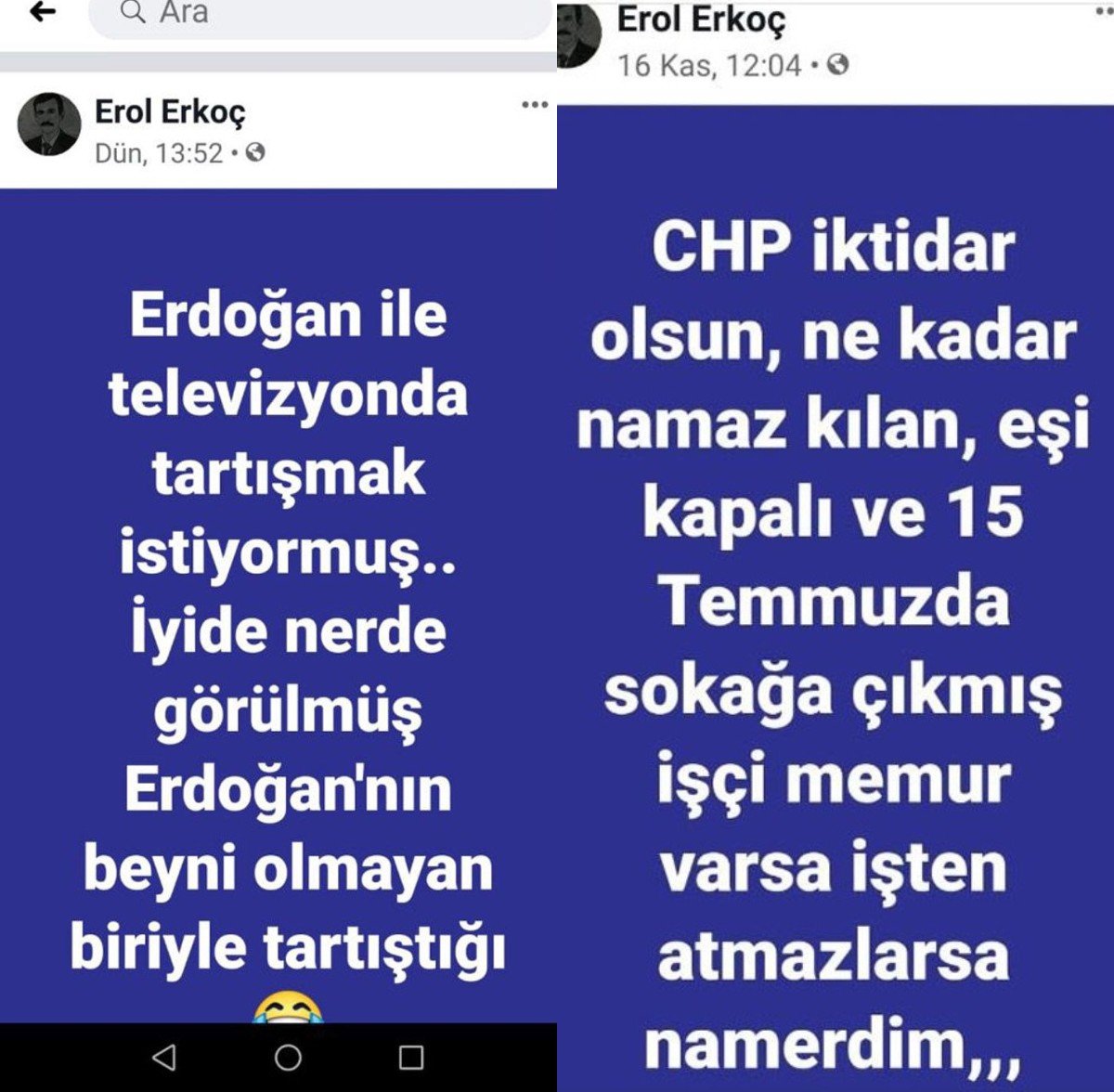 Baltalı müdürden CHP ve İYİ Parti liderlerine hakaret - Resim : 2